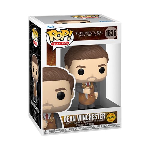 Supernatural Dean Winchester Funko Pop! Vinyl Figure #1836 (CHASE)