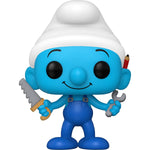 The Smurfs Classic Handy Smurf Funko Pop! Vinyl Figure #1519
