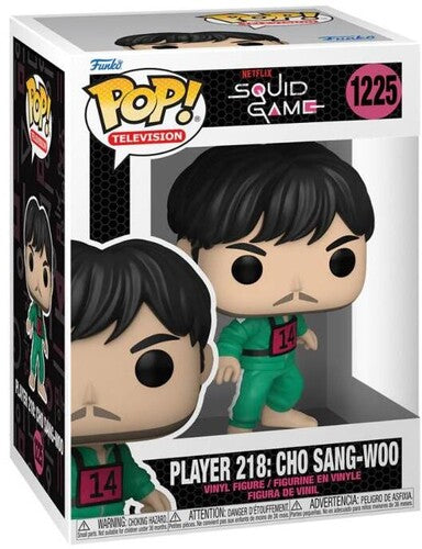 Squid Game Cho Sang-Woo Player 218 Pop! Vinyl Figure #1225
