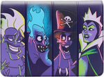 LOUNGEFLY DISNEY: VILLAINS IN THE DARK CROSS BODY BAG