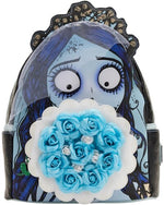 LOUNGEFLY THE CORPSE BRIDE: EMILY BOUQUET MINI BACKPACK