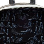 LOUNGEFLY THE CORPSE BRIDE: EMILY BOUQUET MINI BACKPACK