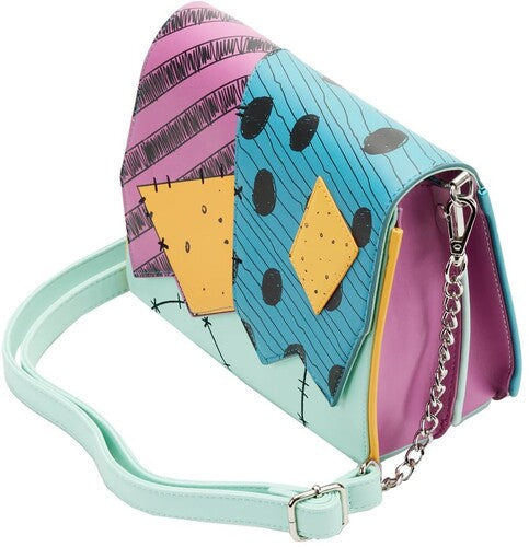 LOUNGEFLY NIGHTMARE BEFORE CHRISTMAS: SALLY COSPLAY CROSS BODY BAG