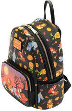 LOUNGEFLY DISNEY: WINNIE THE POOH - HALLOWEEN GROUP MINI BACKPACK