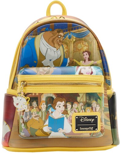 LOUNGEFLY DISNEY: BEAUTY AND THE BEAST - BELLE PRINCESS SCENE MINI BACKPACK