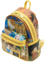 LOUNGEFLY DISNEY: BEAUTY AND THE BEAST - BELLE PRINCESS SCENE MINI BACKPACK