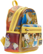 LOUNGEFLY DISNEY: BEAUTY AND THE BEAST - BELLE PRINCESS SCENE MINI BACKPACK