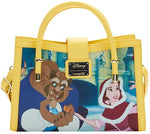 LOUNGEFLY DISNEY: BEAUTY AND THE BEAST -BELLE PRINCESS SCENE CROSS BODY BAG