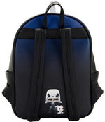 LOUNGEFLY NIGHTMARE BEFORE CHRISTMAS: JACK SKELLINGTON HOUSE MINI BACKPACK