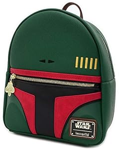 Loungefly Star Wars Boba Fett Faux Leather Mini Backpack