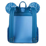 Minnie Mouse Sequined Loungefly Mini Backpack – Hydrangea