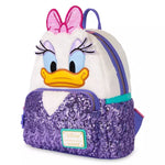 Daisy Duck 85th Anniversary Loungefly Sequin Mini Backpac