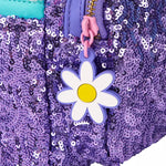 Daisy Duck 85th Anniversary Loungefly Sequin Mini Backpac