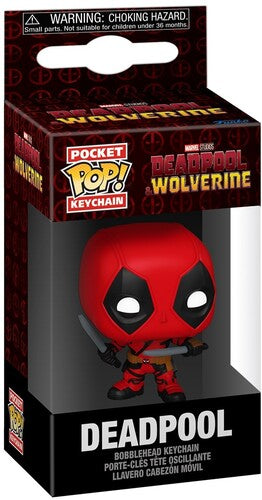 Deadpool & Wolverine Deadpool with Swords Funko Pocket Pop! Key Chain