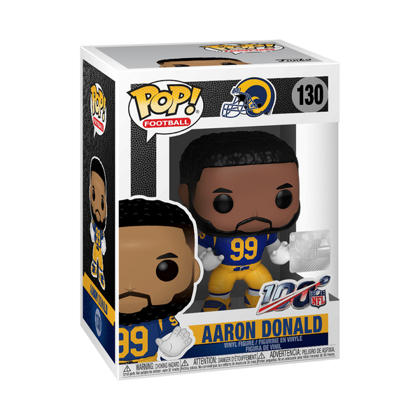 NFL Rams Aaron Donald Funko Pop! Vinyl Figure #130