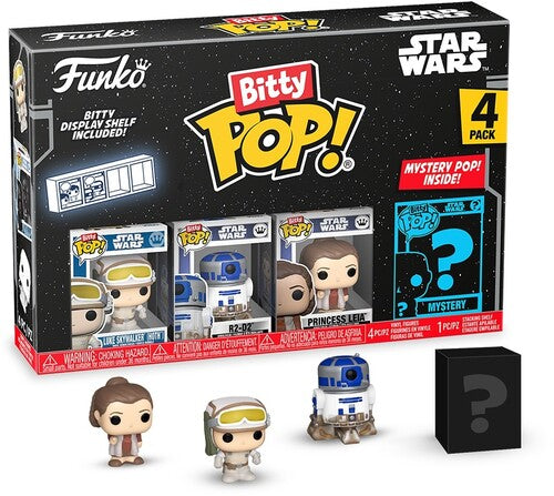 FUNKO Bitty POP!: Star Wars: The Empire Strikes Back S2 - Luke 4-Pack