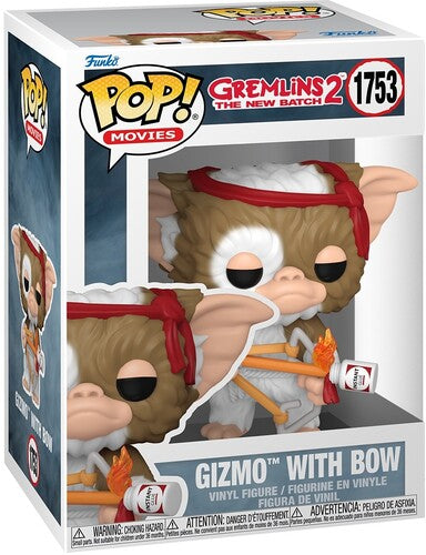 FUNKO POP! Movies: Gremlins 2 The New Batch - Gizmo with Bow #1753