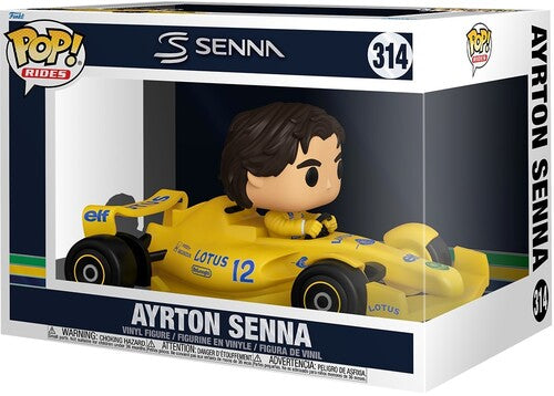 Formula 1 Ayrton Senna Super Deluxe Funko Pop! Ride Vinyl Vehicle #314