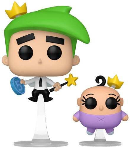 The Fairly OddParents Cosmo & Poof Funko Pop! Vinyl Figure and Buddy #1691
