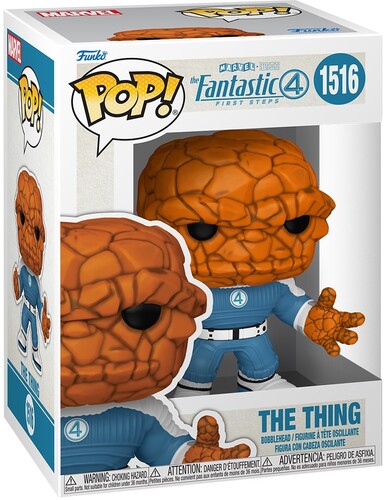 The Fantastic Four: First Steps *Damaged* The Thing Funko Pop! Vinyl Figure #1516