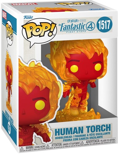 The Fantastic Four: First Steps Human Torch Funko Pop! Vinyl Figure #1517