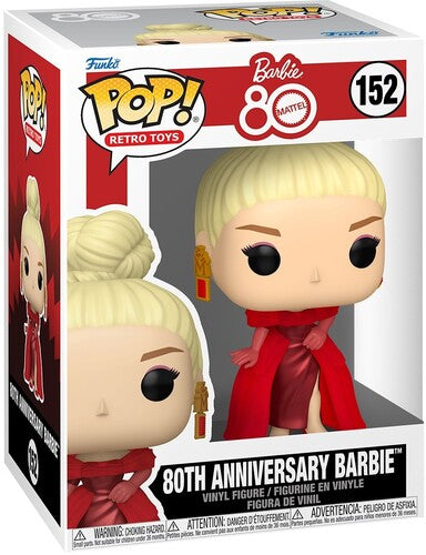 Funko POP!: Retro Toy - Barbie, Mattel 80th Anniversary #152