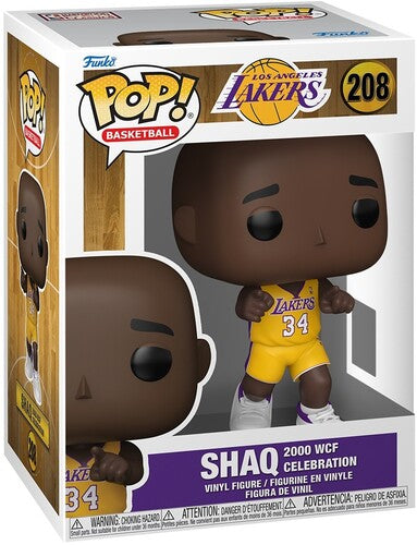 NBA Legends Lakers Shaq 2000 WCF Celebration Funko Pop! Vinyl Figure #208