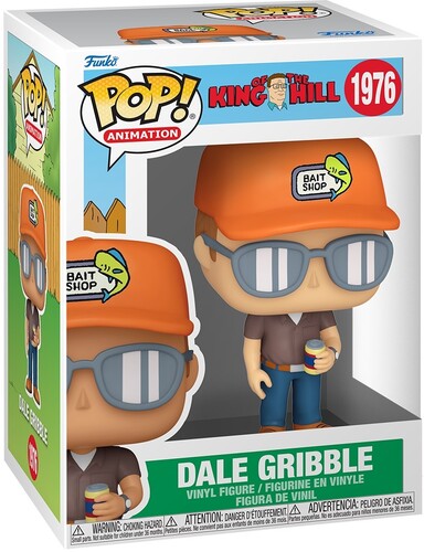 King of the Hill Dale Gribble Funko Vinyl Figure #1976