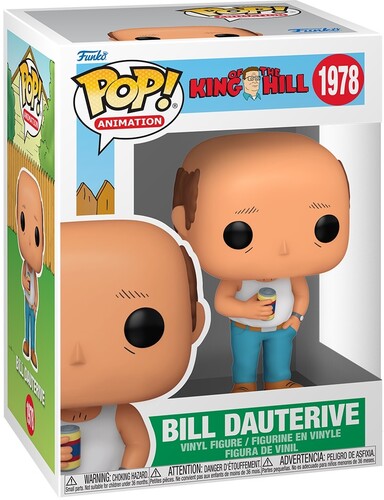 King of the Hill Bill Dauterive Funko Vinyl Figure #1978