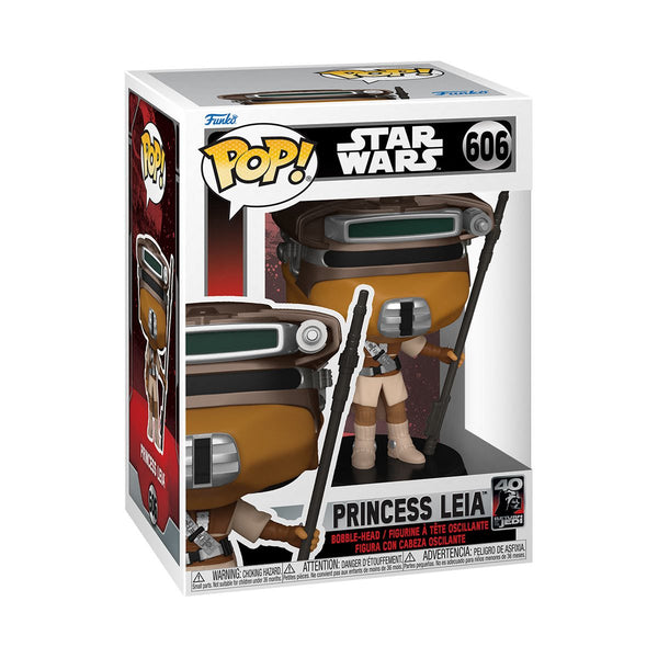 Star Wars: Return of the Jedi 40th Anniversary Princess Leia (Boushh) Funko Pop! Vinyl Figure #606