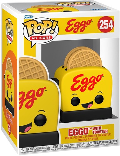 FUNKO POP! AD Icon: Kellogg's - Eggo with Toaster #254