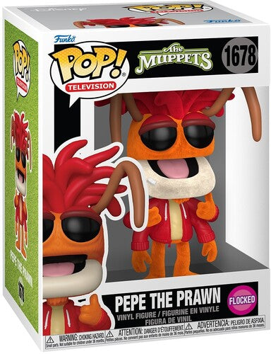 The Muppets - Pepe the Prawn (Flocked) #1678
