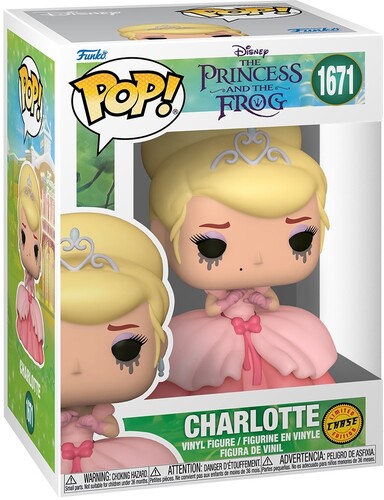 Princess and the Frog Charlotte (CHASE) Funko Pop! Vinyl Figure #1671