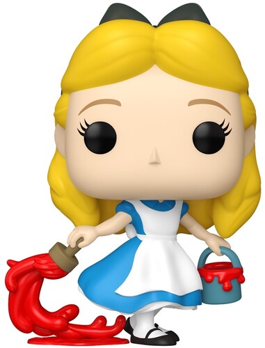Alice in Wonderland - Alice with Paint #1769