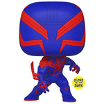 Spider-Man: Across the Spider-Verse Spider-Man 2099 Glow-in-the-Dark Pop! Vinyl Figure (EE Exclusive) #1267