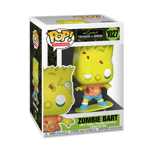 The Simpsons Zombie Bart Pop! Vinyl Figure #1027