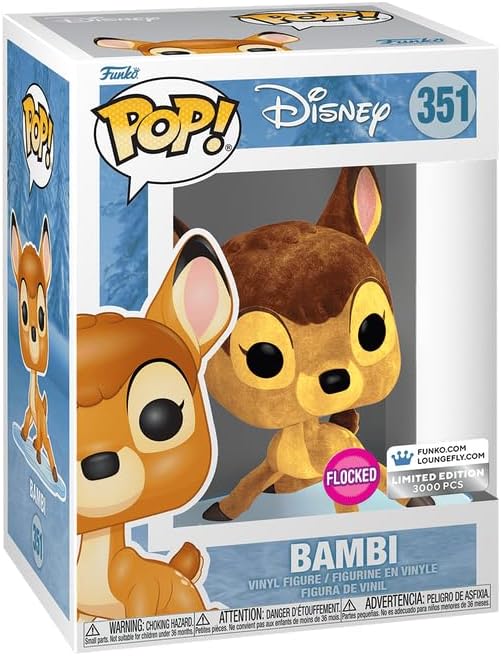 Funko Pop! Vinyl: Disney's Bambi *Flocked* Limited to 3000 Pieces #351