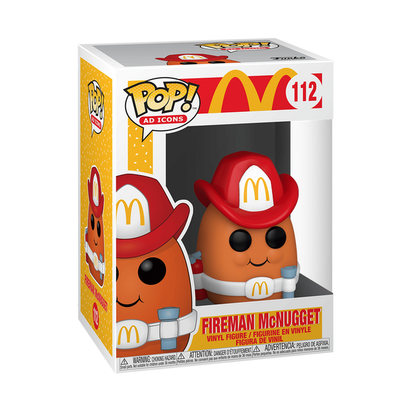 McDonalds Pop! Fireman McNugget #112