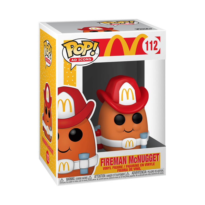 McDonalds Pop! Fireman McNugget #112