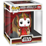 Star Wars: Episode I - The Phantom Menace Queen Amidala on the Throne Deluxe Funko Pop! Vinyl Figure #705