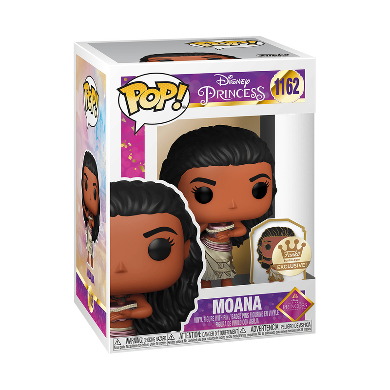 Disney Princess - Moana (Gold) with Pin #1162