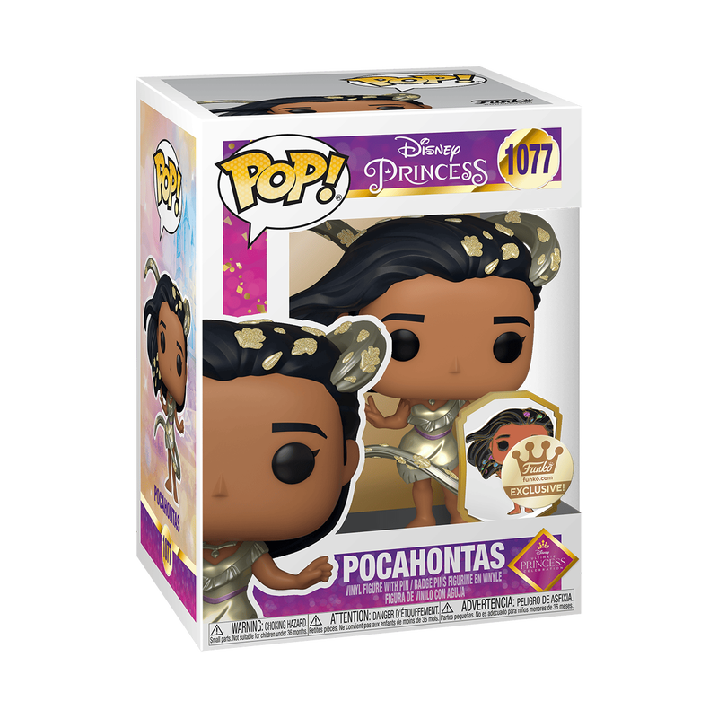Disney Princess - Pocahontas (Gold) with Pin #1077