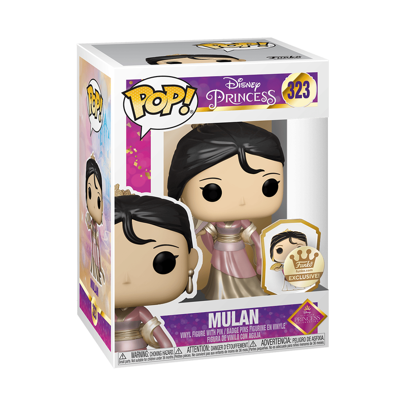 Disney Princess - Mulan (Gold) w/Pin (Funko Exclusive) #323