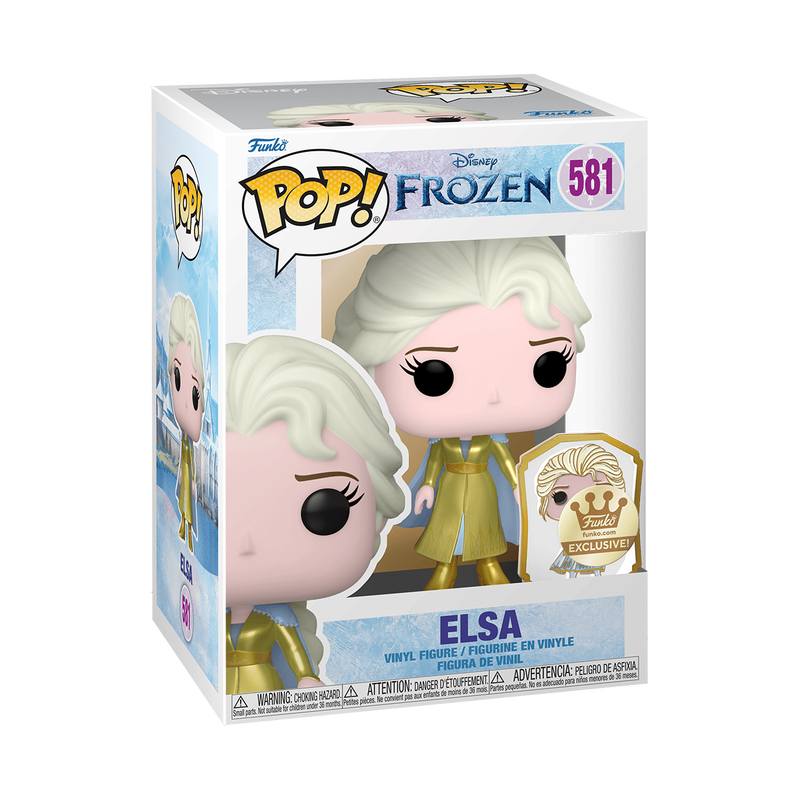 Disney Princess - Elsa (Gold) with Pin #581