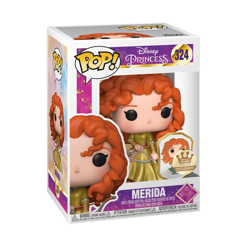 Disney Princess - Merida (Gold with Pin #324