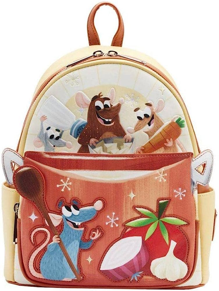 LOUNGEFLY DISNEY: PIXAR MOMENTS - RATATOUILLE COOKING POT MINI BACKPACK