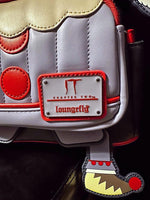 Loungefly IT Pennywise Cosplay Womens Double Strap Backpack