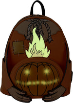 Loungefly Trick ‘R Treat Flaming Head Sam Mini GITD Backpack