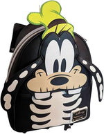 Loungefly- Goofy Skeleton Glow-In-The-Dark Cosplay Double Strap Shoulder Bag