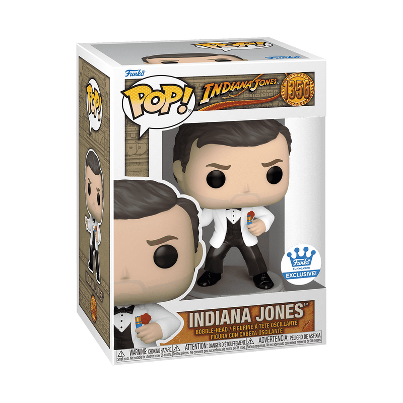 INDIANA JONES POP! INDIANA JONES IN WHITE SUIT #1356